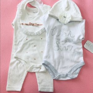 Baby Girl 6-9 Mos Rene Rofe Lot of 2 Outfits